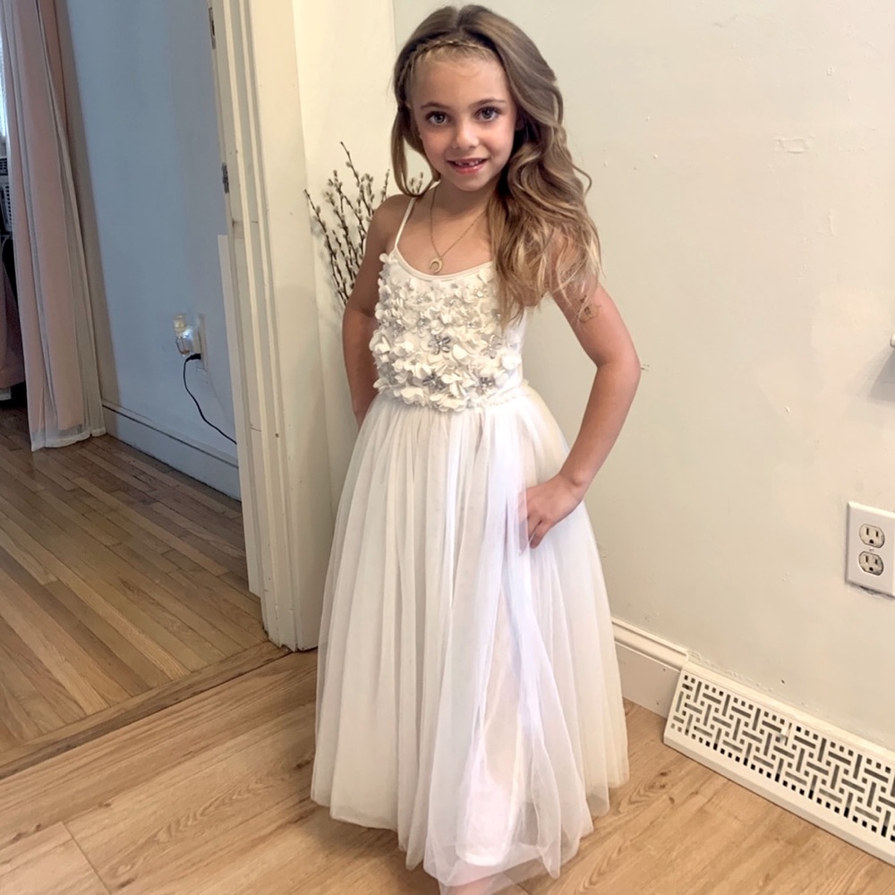 Girls formal flower girl gown